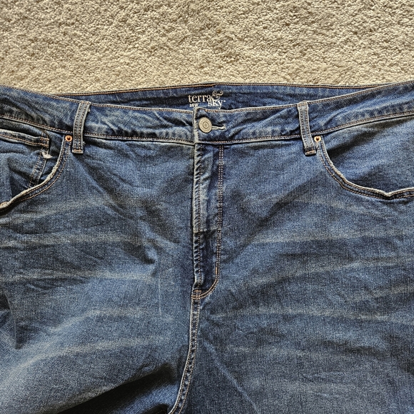 Classic Blue Denim Jeans Terra And Sky - Picture 4 of 4